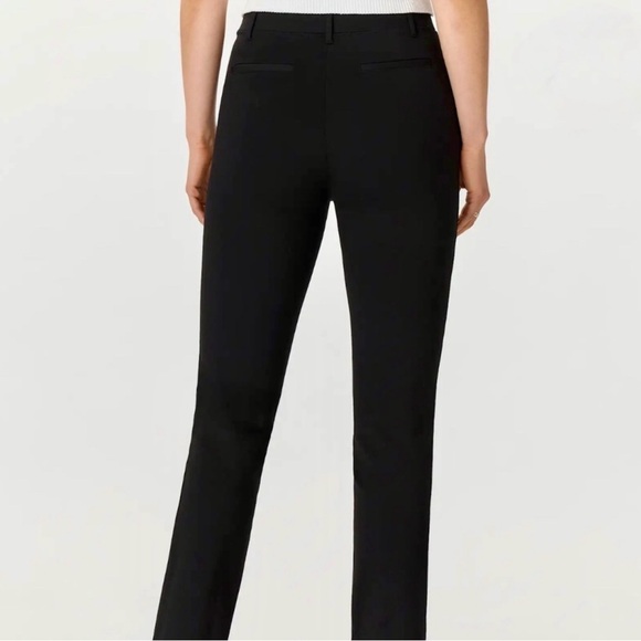 Quince Ultra-Stretch Ponte Straight Leg Pants Black M NWT Pull-On - Picture 3 of 12